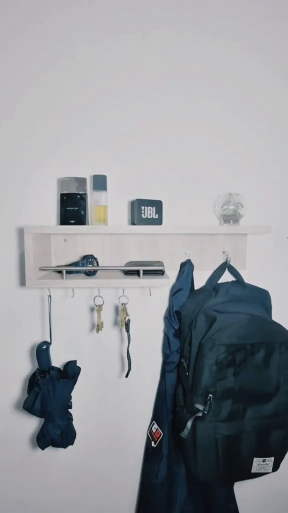 Étagère d’entrée 3-en-1 style & organisation